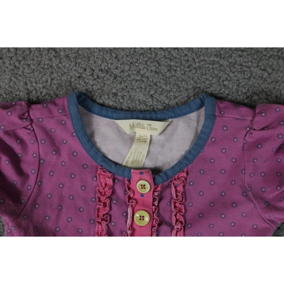 Matilda Jane Dress Girls Make Believe My Marionette Floral Print 18-24 Months - Picture 3 of 7